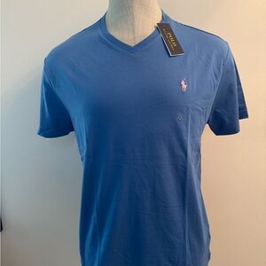 Polo by Ralph Lauren Men's Classic Blue Tee